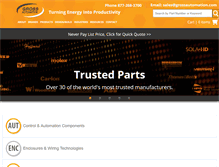 Tablet Screenshot of grossautomation.com